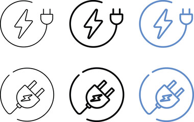 Energy Efficiency Icon Set