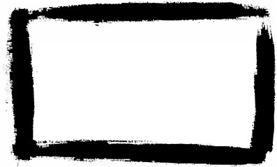 Painted Border Frame Vector.eps