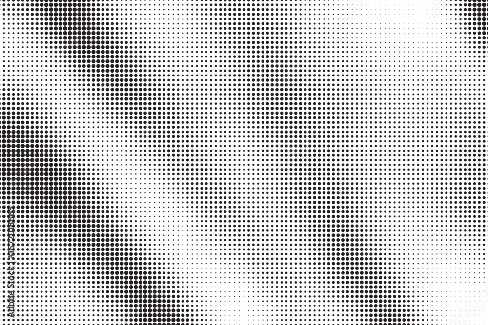 Poster halftone background vector, abstract backdrop design with two tone pattern and copy space for edit y