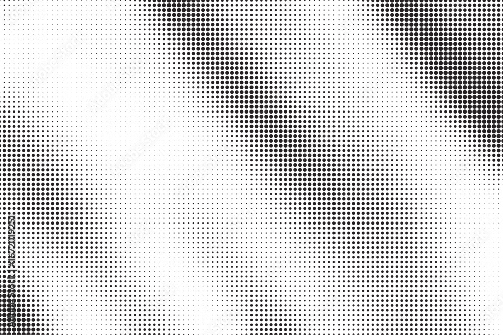 Poster halftone background vector, abstract backdrop design with two tone pattern and copy space for edit y