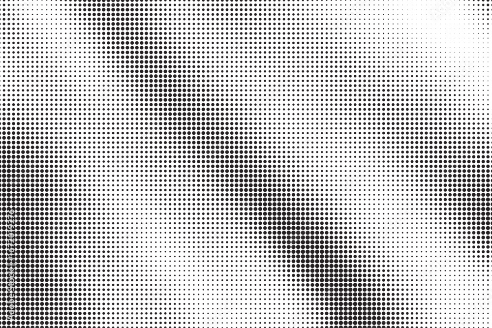 Poster halftone background vector, abstract backdrop design with two tone pattern and copy space for edit y