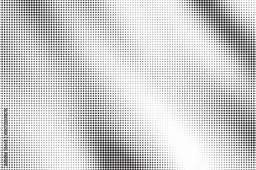 Poster halftone background vector, abstract backdrop design with two tone pattern and copy space for edit y