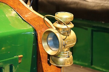 Retro Car Light Headlight Brass Kerosene Lamp