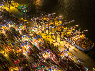 Yantian Port Container Port in Shenzhen