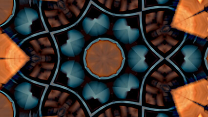 Symmetrical abstract pattern for luxury brand websites, elegant product packaging, and premium invitation designs