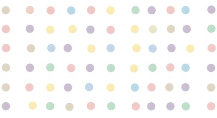 Patr&oacute;n de lunares de polka sin costuras