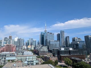 Overview of Downtown Toronto, Canada - August 2025