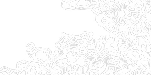 Geographic mountain relief. minimal lines background. Contour maps. illustration, Topo contour map design. Abstract vector Lines Topographic contour lines grid map seamless pattern.	