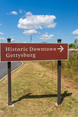 Gettysburg Sign