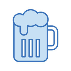 Beer  duotone line icon , vector, pixel perfect, illustrator file 
