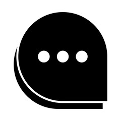 Minimalist Chat Bubble Icon