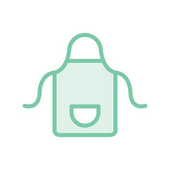 Cook Apron duotone line icon , vector, pixel perfect, illustrator file 
