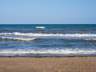 sea waves on the beach