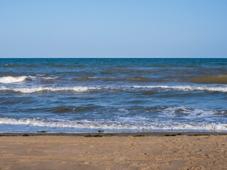 sea waves on the beach