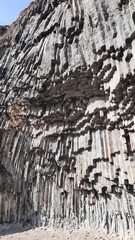 Forma de las rocas dentro del complejo de la Sinfonía de las piedras, Armenia