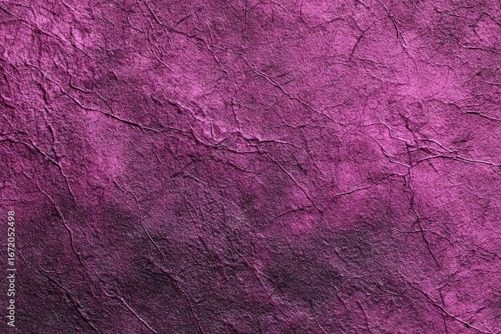 Poster deep purple textured background with cracks and crevices showing depth and variation in shade