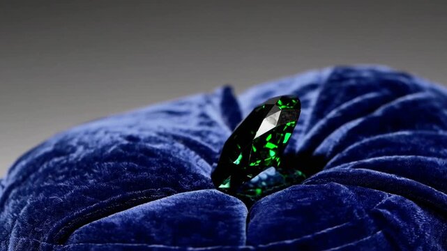 Precious variety of chrysoberyl gemstone originating from the Indian subcontinent, captured in visually appealing manner