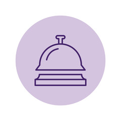 Hotel Bell pentaglow , vector, pixel perfect, illustrator file 
