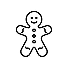 Christmas Cookie Icon for Holiday, Festive, Winter, and Celebration