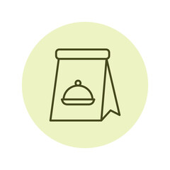 Takeaway  pentaglow , vector, pixel perfect, illustrator file 
