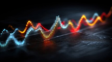 Comprehensive graph representation of market data with multi-currency fibonacci timing overlays for financial analysis