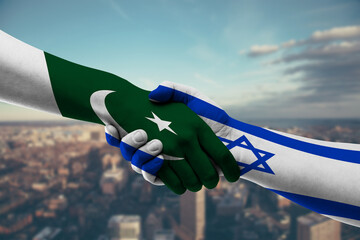 Shaking hands Pakistan and_Israel
