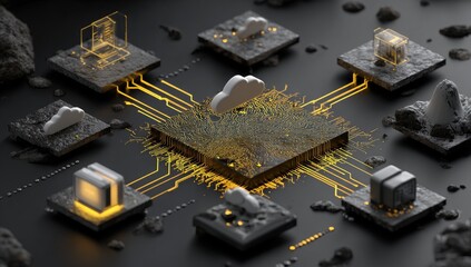 Abstract digital network