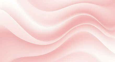 Gentle Blush Waves: An Abstract Visualization of Softness and Subtle Movement with elegant transitions and smooth