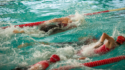 Triathlon Schwimmstart / Massenstart