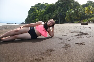 Joyful Beach Day with Ocean View