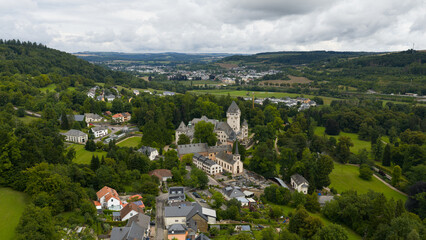 Chateau de Colmar Berg, Schloss Berg, Luxembourg residence of the Grand Duke of Luxembourg.