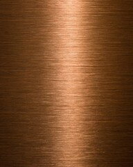 Shiny copper metal texture background with brushed surface, perfect for adding a vintage and industrial touch to your designs and illustrations