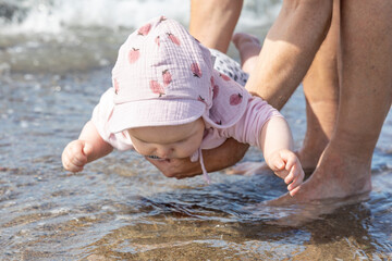 Das erste Mal Ostsee und Strand