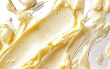 Butter on white background,png