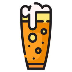 Travel Icon Set. This is lineal color icon style. 