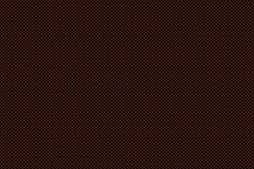 Orange skin or scale texture of snake, fish, dragon, reptile, mermaid, crocodile, wave, water, grid, mosaic geometric seamless pattern on black background or wallpaper design