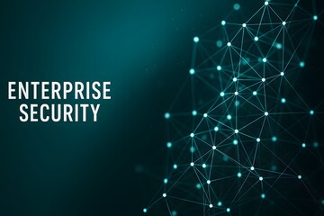 Fototapeta premium Digital Security Network with Interconnected Protective Layers for Cyber Defense