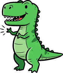 T-Rexs Awkward Attempt at a High-Five