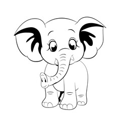 “Majestic Elephant in the Wild”