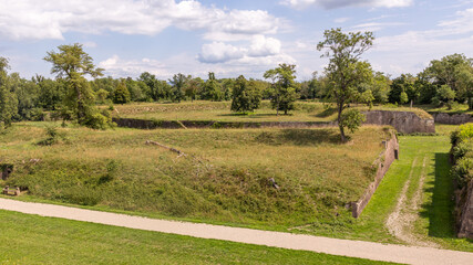 Neuf-Brisach im Elsass bei Colmar und Breisach, Frankreich