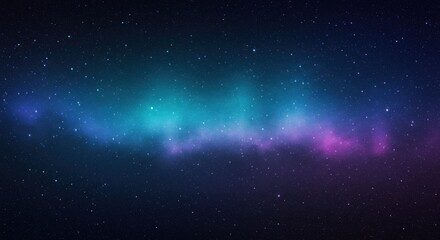 Fototapeta premium Mesmerizing Starry Night Sky with Purple and Blue Hues