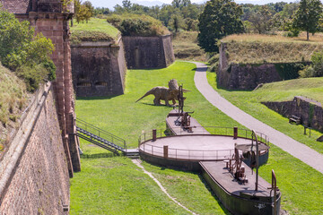 Neuf-Brisach im Elsass bei Colmar und Breisach, Frankreich