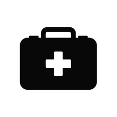 Obraz premium Medical kit with cross first