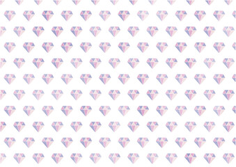 ピンクと紫色の水彩テクスチャダイヤモンドパターン
Pink and purple watercolor textured diamond pattern