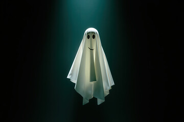 Friendly Halloween Ghost A Spooky Yet Charming Image
