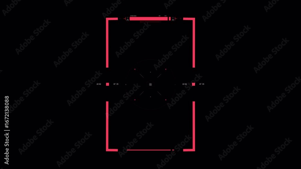 Poster futuristic hud interface: system check, data analysis, and progress.