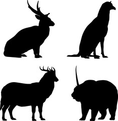 Animal Set Vector Art