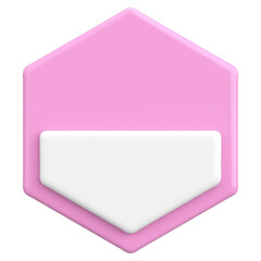 Price tag. Price label. 3D illustration.