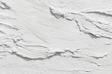Obraz premium Textured white wall with intricate patterns and depth created by layering materials in a contemporary setting