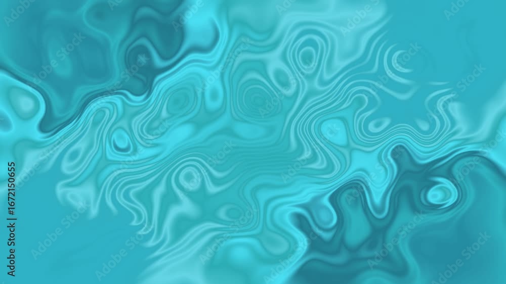 Poster abstract teal swirl background for modern design projects.